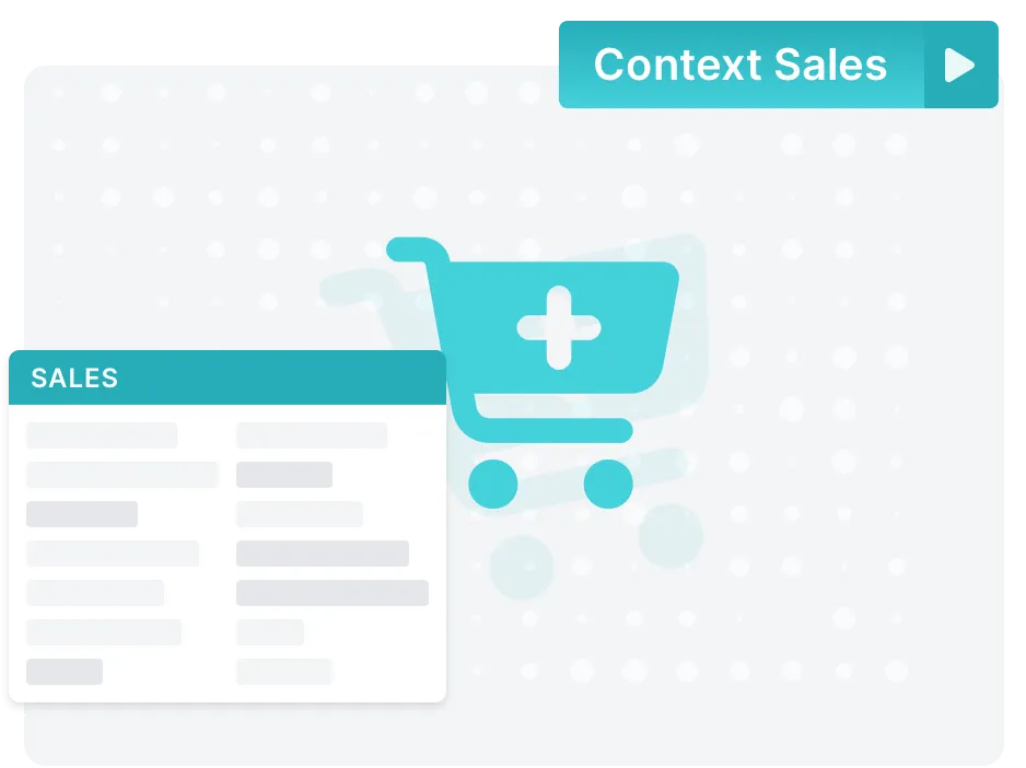 Contextual sales