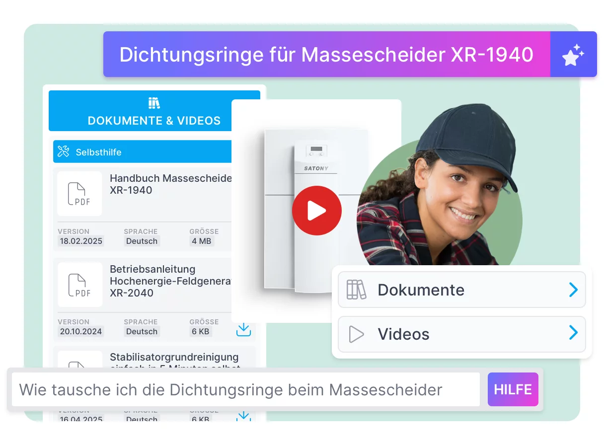Selbsthilfe im Kundenservice