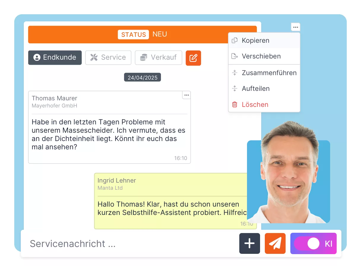 Effiziente Serviceteams